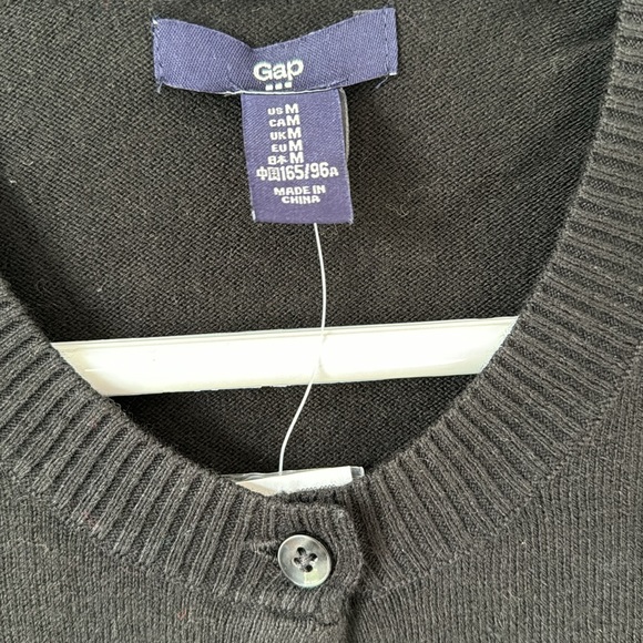 🆕 Gap Factory Button Up Cardigan - Black - Women’s size medium - Picture 2 of 5